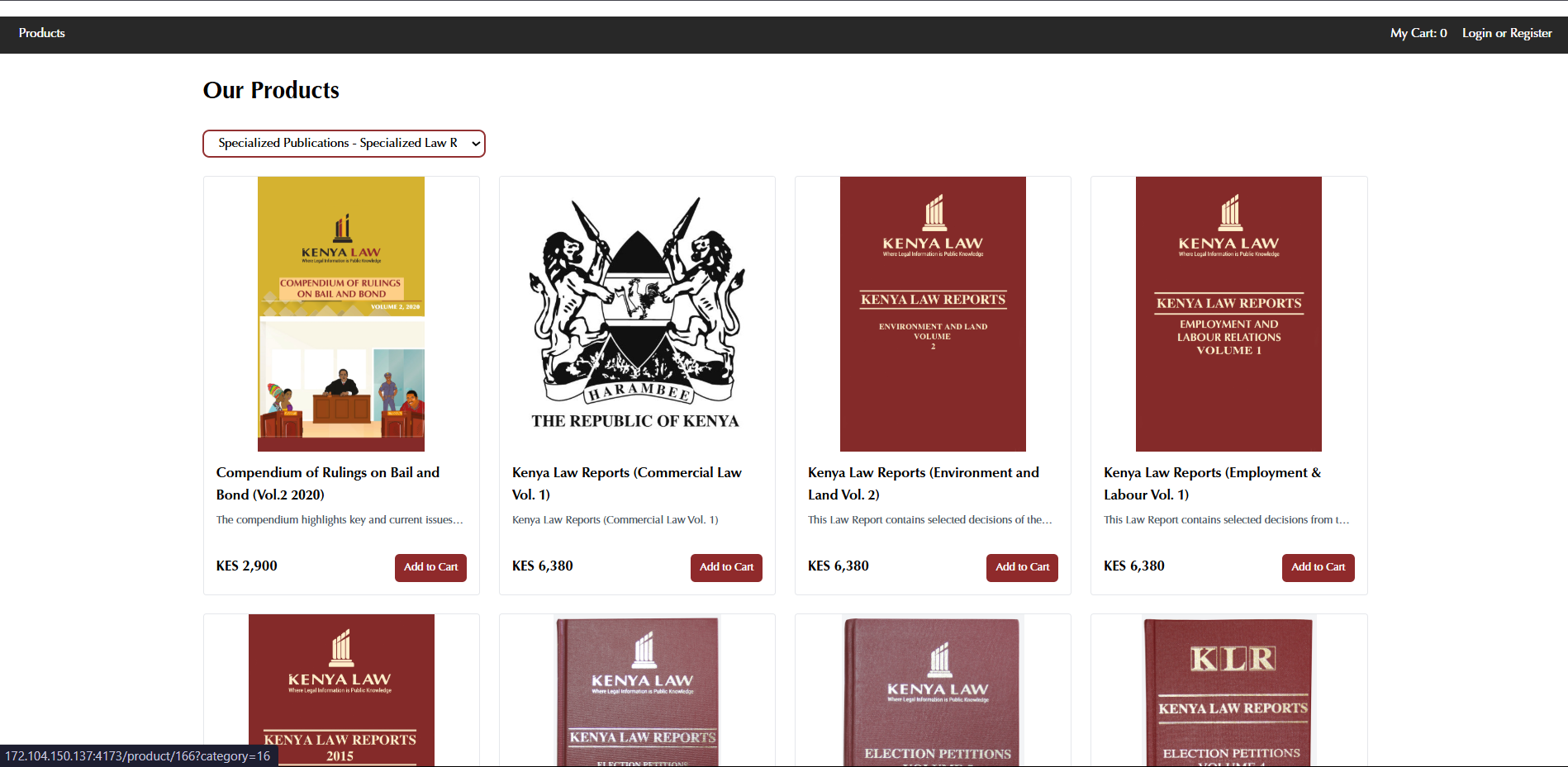 E-commerce website development