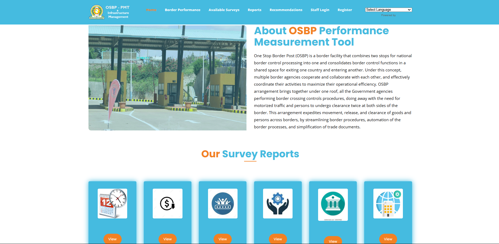 Modern responsive website design